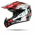 Crosshelm Quad ATV Enduro Helm mit Visier Gr. S Motorradhelm Motocross ECE