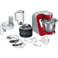 Bosch MUM58720 1000 W Küchenmaschine 3,9 l (Grau, Rot, Edelstahl)