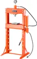 VEVOR hydraulische pneumatische Werkstattpresse 20 t (H-Rahmen) mit Pressplatte & Dreieckstütze, auf den Garagenboden einstellbare Hydraulikpresse mit Überdruckventil, geeignet zum Biegen & Richten