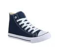 Elara Damen High Top Sneaker Canvas Freizeit Schuhe Knöchelhoch Casual Sneaker