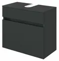 Held Möbel Unterbeckenschrank Baabe 60 cm graphit/matt grau