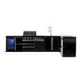 GORILLER® BLACKBACK XL4 Outdoor-Küche, Gasgrill mit Kühlschrank, Waschbecken