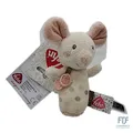 Fehn Mini-Rassel Maus – Mini-Greifling zum Rasseln, Fühlen, Spielen mit kuschelw