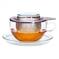 trendglas JENA  TEA TIME - S Teetasse mit Edelstahlfilter 0,4 L 220204