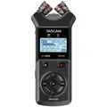 Tascam Tascam Audio-Recorder DR-07XP 2-Kanal Aufnahmegerät Digitales Aufnahmegerät (Tragbarer 2-Kanal-Handheld-Audiorecorder) schwarz