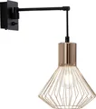 BRILLIANT Wandleuchte, hängend, schwenkbar Dalma kupfer IP20 E27 60 Watt g. f. Normallampe