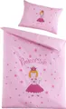 Holiday Heimtex OptiDream Baby Renforcé-Bettwäsche 100x135 cm Prinzessin