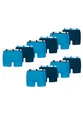 Puma Boxer Boxershorts Men Herren Everyday Unterhose Unterwäsche 8er Pack, Farbe:Speed Blue, Bekleidungsgröße:M