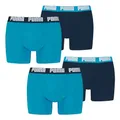 PUMA Herren Boxer Boxershorts Shorts Unterhosen Comfort Stretch 4er Pack, Wäschegröße:M, Artikel:-013 Speed Blue
