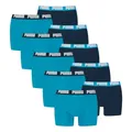 PUMA Herren Boxer Boxershorts Shorts Unterhosen Comfort Stretch 10er Pack, Wäschegröße:M, Artikel:-013 Speed Blue