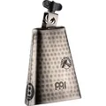 Meinl Percussion Hammered Timbales Cowbell - Mittelgroßes Aufschlagidiophon - Länge 6,25 Zoll - Montierbar - Handgehämmert - Stahl, Silber (STB625HH-S)