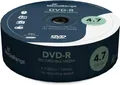 MediaRange DVD-R 4,7 GB, DVD-Rohlinge 16fach, 25 Stück