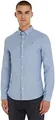 Tommy Jeans Herren Hemd TJM Slim Langarm, Blau (Twilight Navy), L