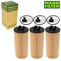 3X MANN FILTER HU 6015 Z KIT ÖLFILTER FÜR BMW F45 F46 F48 I12 MINI F55 F54 F56