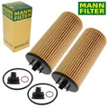 2X MANN FILTER HU 6015 Z KIT ÖLFILTER FÜR BMW F45 F46 F48 I12 MINI F54 F55 F56
