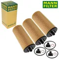 3X MANN FILTER HU 6015 Z KIT ÖLFILTER FÜR BMW F45 F46 F48 MINI 11 42 8 513 948