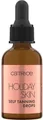 Catrice Gesichtsserum Holiday Skin Self Tanning Drops, aufbaubare Bräune, streifenfrei, leicht, hydratisierend, strahlend