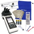 AlphFa PoolLAB 2.0 Special Edition inkl. 140 Testtabletten - Wassertester für Pools (Photometer) Bluetooth WLAN Pooltester Messgerät Chlor pH-Wert Phenol Red Alkalinity M Cyanursäure