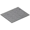 Domax Lochplatte Domax PP Lochplatte Flachverbinder für Holz verzinkt, LxB: 12x100 mm, (20-St) 100 mm x 12 mm