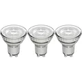 Proventa LED Spot GU10 4W warmweiß Klar PAR16 3-Pack