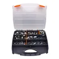 VARIOSAN Schlauchschellen Set/Sortiment 12524, 100 Stück, Spannbereich 8-50 mm, Bandbreite 9 mm, W1