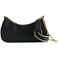 Ted Baker Umhängetasche Essiy Webbing Leather Crossbody Bag, aus echtem Rindsleder schwarz