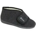 SALIHA Landgraf H-Klett mit Schurwollfutter Pantolette grau 38 EU