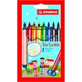 STABILO Trio Scribbi Gefederter Dreikant-Filzstift (8x) (368/8-01)