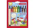 STABILO Filzstift STABILO Trio Scribbi Dreikant-Filzstift - 1,5-2,0 mm - 8er Set