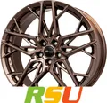 Brock B44 bronze-copper lackiert 8.5x20" ET40 LK5 112 ML 66.6 Alufelgen 20 Zoll