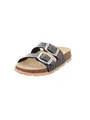 Superfit Fussbettpantoffel Hausschuhe 0-800111 Pantoffeln Schwarz Silber 010029 EU Mädchen