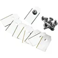 GARDENA Ersatzmesser, "R40Li", Metall, 9 Stück, silberfarben - bunt