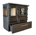 Panorama-Holzherd Modell 214-3D BOX mit 6,42kW - Viel Gusseisen!