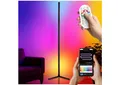 tectake Stehlampe LED-Stehlampe, LED, Schlanke LED-Stehlampe im modernen, minimalistischen Design