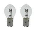 ShuoHui 2 Stück S2 6V 35/35W BA20d Biluxbirne KFZ Speziallampe NEU im Polybeutel Mofa Headlight