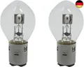 2 Stück S2 6V 35/35W BA20d Biluxbirne KFZ Speziallampe NEU im Polybeutel Mofa He