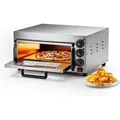 Pizza-backofen 2000w Mit Cordierit Stein Für Pizza Wie Aus Dem Steinofen Pizzaofen Backofen Gastro