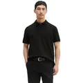 Marc O'Polo Poloshirt mit dezenter Logostickerei schwarz L (50)