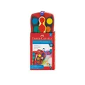 Faber-Castell 125031 - Farbkasten CONNECTOR 24 Farben Malfarben Zeichen-Set