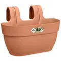 elho® Vibia campana easy Pflanzgefäß M Terracotta zum Einhängen - Kunststoff