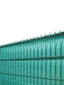 Koll Living Sichtschutz für Stabmattenzäune, grün, 80x500cm - aus reissfestem HDPE - passend für EIN- & Doppelstabmattenzaun - Perfekter Wind- & Sonnenschutz