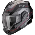 Scorpion Exo-Tech Evo Pro COMMUTA schwarz-silber-rot Gr. L 58/59