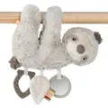 Fehn Activity-Faultier – Motorikspielzeug zum Aufhängen für Kinderwagen, Kinderbett und Babyschale – zum Beißen, Greifen und Geräusche erzeugen – Spielzeug für Babys und Kinder ab 0+ Monaten