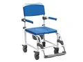 Drive Medical Dusch-Toilettenrollstuhl Aston weiß-blau