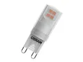 Osram LED-Leuchtmittel Osram LED Stiftsockellampe Pin G9 1,9 W warmweiß, Nicht dimmbar