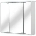JOKEY Spiegelschrank "Funa", 3-türig, LED, BxH: 68 x 60 cm - weiss