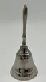 Casa Padrino Handglocke Messing vernickelt Ø 4.5 x H. 11 cm Service Glocke Hotel
