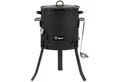 BBQ-Toro Kombigrill Eintopfofen Outdoor Ø 29 cm, Gulaschkanone mit Topf, Grillrost, Standfest