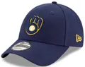 New Era Milwaukee Brewers Navy Velcroback 940 9Forty Cap Kappe Basecap