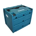 Makita P-84349 MAKSTOR Modell 4.5 Werkzeugkoffer 5 Schubladen blau